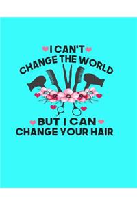 I Can't Change The World But I Can Change Your Hair