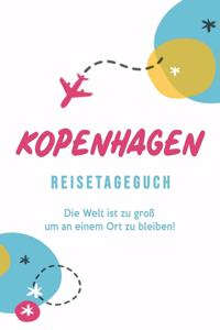 Kopenhagen Reisetagebuch: A5 Notizheft für deinen Urlaub in Dänemark; Reisebuch, Notizbuch, Tagebuch für dich selbst zum Listen, Notizen, Checklisten Schreiben oder als Reise