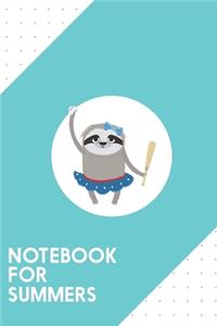 Notebook for Summers
