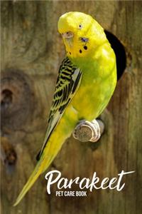Parakeet Pet Care Book