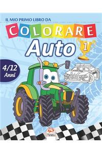 Il mio primo libro da colorare - auto 1