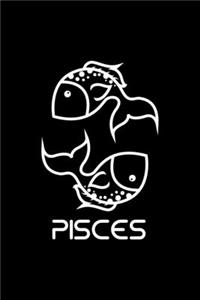 Pisces: Zodiac Sign Notebook for any true believer of astrology and horoscopes. DIY Journal and Diary - 120 Lined Pages