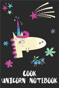 Cook Unicorn Notebook