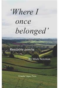 Where I once belonged