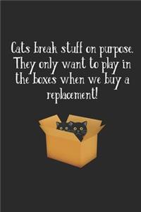 Cats Break Stuff on Purpose