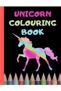 Unicorn colouring book
