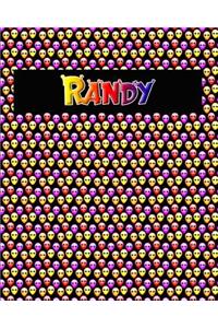 120 Page Handwriting Practice Book with Colorful Alien Cover Randy