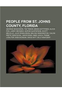 People from St. Johns County, Florida