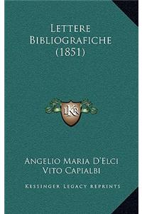 Lettere Bibliografiche (1851)