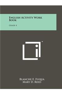 English Activity Work Book