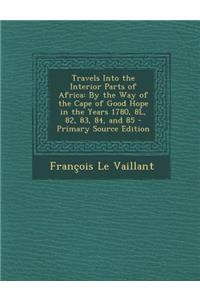 Travels Into the Interior Parts of Africa