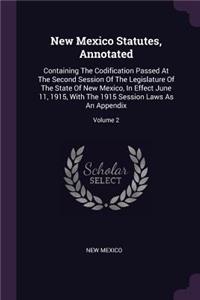 New Mexico Statutes, Annotated
