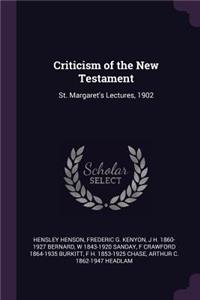 Criticism of the New Testament