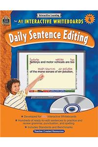 Interactive Learning: Daily Sentence Editing Grd 4