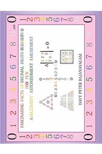 Fascinating Facts of Decimal Digits 01234567890