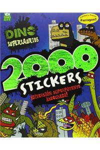 Dino Supersaurios 2000 Stickers