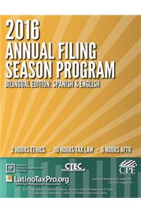 2016 Annual Filing Season Program Bilingual Edition