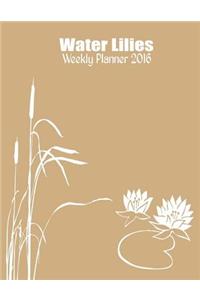 Water Lilies Weekly Planner 2016