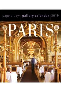 Paris Page-A-Day Gallery Calendar 2019