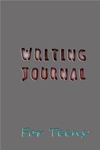 Writing Journal For Teens