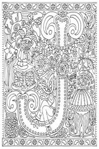 Color My Cover Journal - Creative Alphabet - J