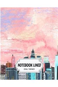 Pink City Notebook: Lined Notebook / Journal / Diary