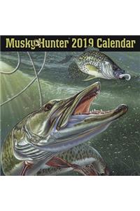 Musky Hunter 2019 Wall Calendar