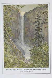 Vintage Journal Bridal Veil Falls, Yosemite, California