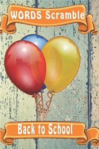 word scramble Back to School