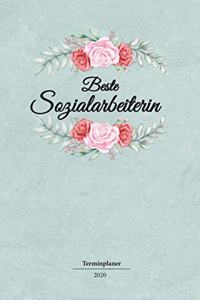 Sozialarbeiterin Terminplaner 2020