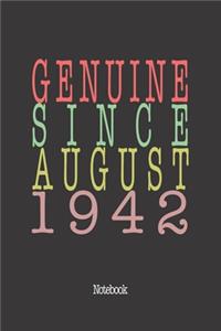Genuine Since August 1942