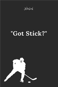 Hockey Notebook Quote 5 Notebook For Hockey Fans and Lovers