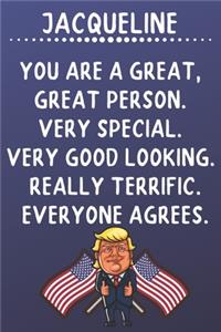 Jacqueline You Are A Great Great Person Very Special
