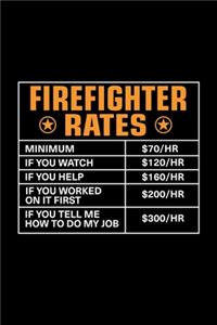 Firefighter Rates
