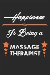 Happiness Is Being a Massage therapist