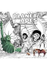 Planet of the Apes Adult Coloring Book