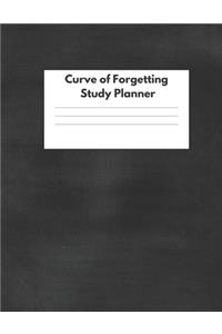 Curve of Forgetting Study Planner