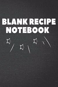 Blank Recipe Notebook