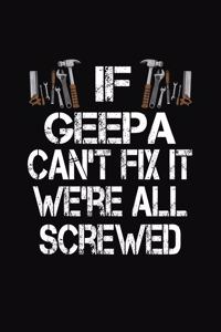 If Geepa Can't Fix We're All Screwed