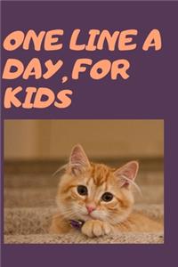 one line a day for kids