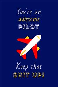 You're An Awesome Pilot Keep That Shit Up!