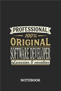 Professional Original Software Developer Notebook of Passion and Vocation