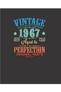 VINTAGE Quality Without Compromise limited edition 1967 one of a kind Aged to Perfection original parts (mostly), 7.5