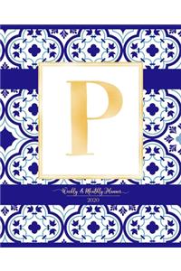 Weekly & Monthly Planner 2020 P