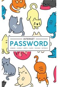 Internet Password Logbook - Journal - Libreta - Cahier - Taccuino - Notizbuch