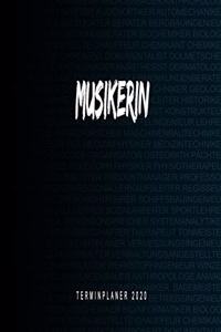 Musikerin - Terminplaner 2020