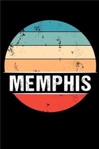 Memphis: 100 Pages 6 'x 9' - College Ruled Paper Journal Manuscript - Planner - Scratchbook - Diary