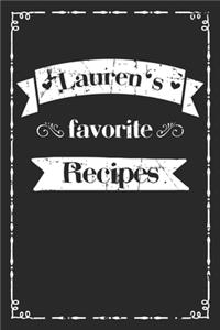 Lauren's favorite recipes