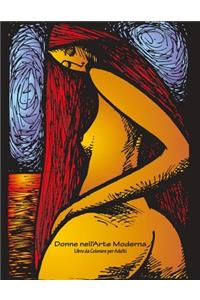 Donne nell'Arte Moderna Libro da Colorare per Adulti 1