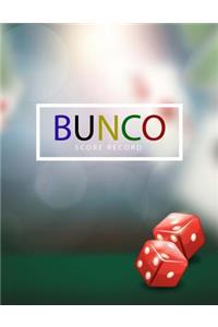 Bunco Score Record